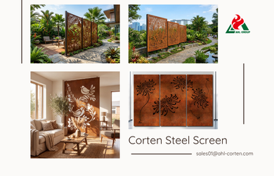Corten Steel Screen Panel